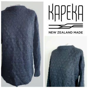 KAPEKA 100% Mohair/Wool Oversized Sweater